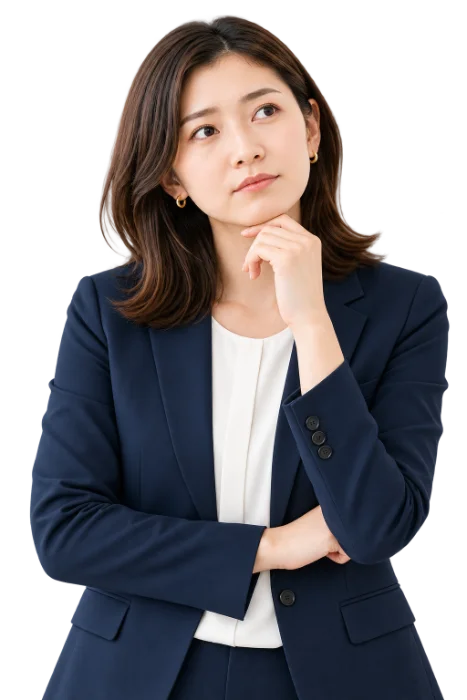 悩む店舗担当者