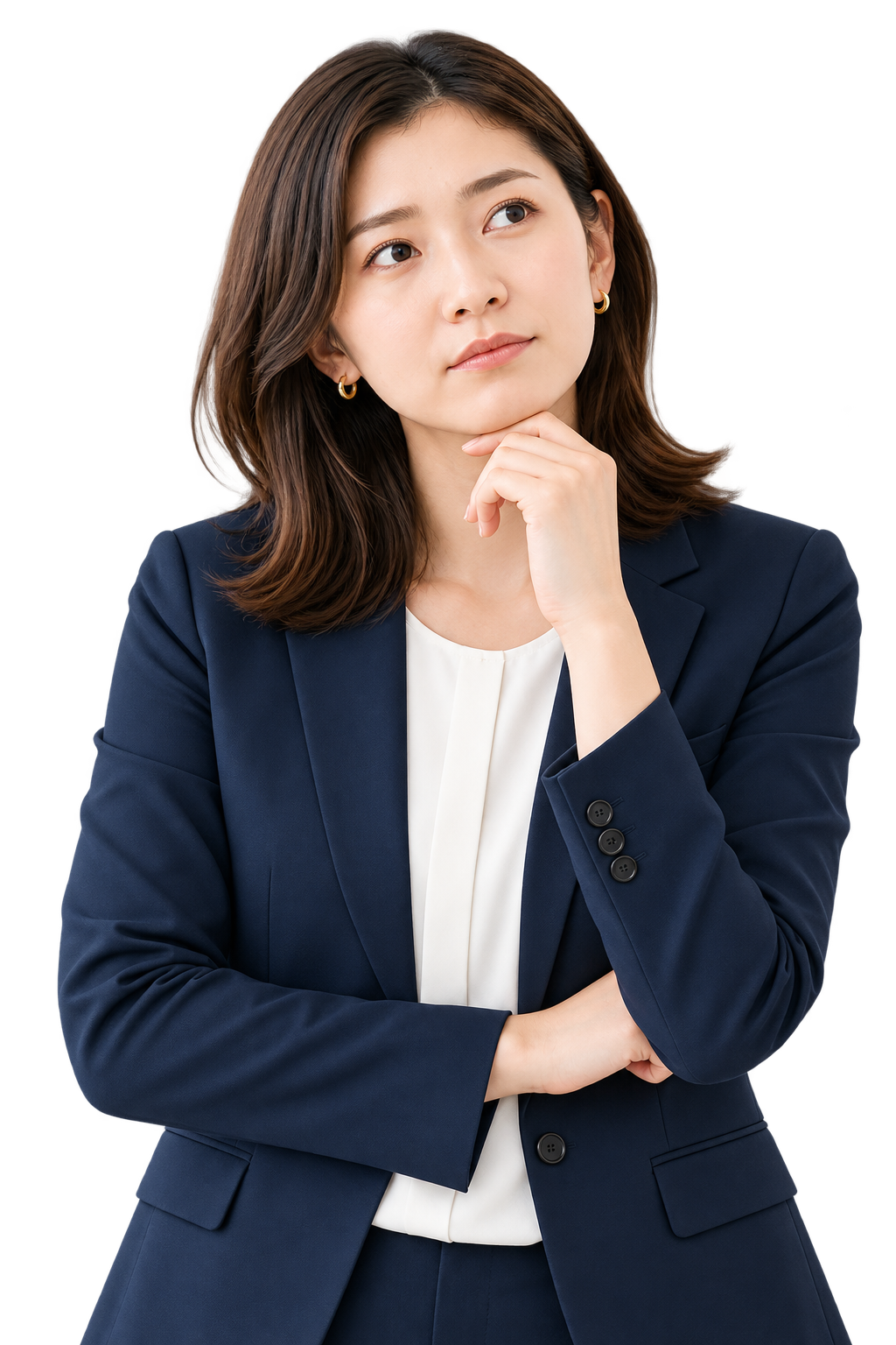 悩む店舗担当者